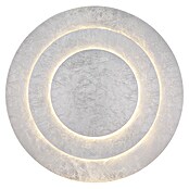 Globo Okrugla stropna LED svjetiljka Heda  (40 W, Ø x V: 49 x 7,5 cm, Srebrna, Topla bijela) | BAUHAUS