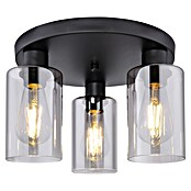 Globo Stropna svjetiljka Hadera  (40 W, Crna, E27) | BAUHAUS