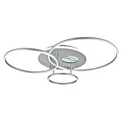 Globo LED stropna svjetiljka Invertina  (54 W, D x Š x V: 900 x 700 x 130 mm, Srebrna, Topla bijela) | BAUHAUS
