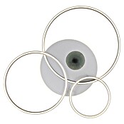 Globo LED stropna svjetiljka Invertina  (54 W, D x Š x V: 900 x 700 x 130 mm, Srebrna, Topla bijela) | BAUHAUS