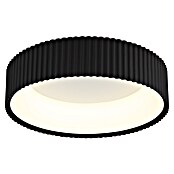 Globo Okrugla stropna LED svjetiljka Kemp  (45 W, Ø x V: 46 x 13 cm, Crna) | BAUHAUS
