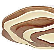 Globo LED stropna svjetiljka Jacks  (D x Š x V: 580 x 500 x 100 mm, Smeđa) | BAUHAUS