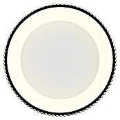 Globo Okrugla stropna LED svjetiljka Kemp  (45 W, Ø x V: 46 x 13 cm, Crna) | BAUHAUS