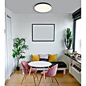 Globo Okrugla stropna LED svjetiljka Matthew  (Ø x V: 50 x 4,5 cm, Bijela) | BAUHAUS