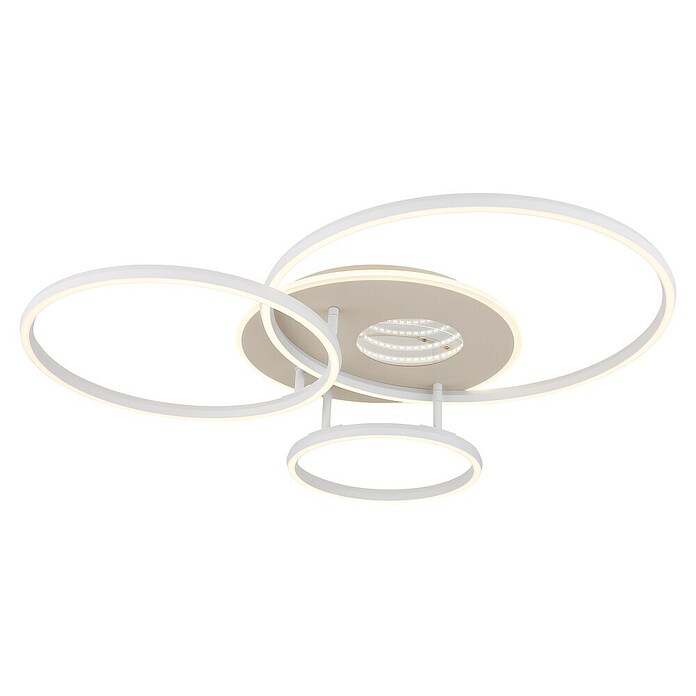 Globo LED stropna svjetiljka Invertina  (40 W, D x Š x V: 807 x 700 x 130 mm, Bež) | BAUHAUS
