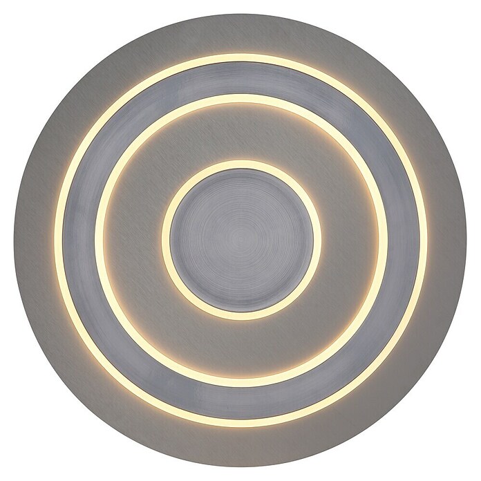 Globo Okrugla stropna LED svjetiljka Jayden  (50 W, Ø x V: 60 x 4,6 cm, Antracit, Topla bijela) | BAUHAUS