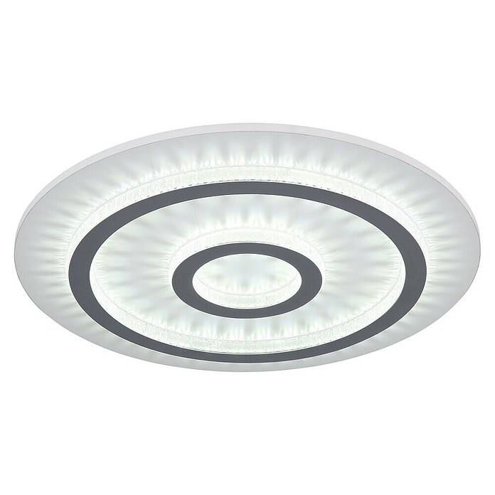 Globo Okrugla stropna LED svjetiljka Jayden  (40 W, Ø x V: 45 x 5,5 cm, Bijela, Bijela) | BAUHAUS