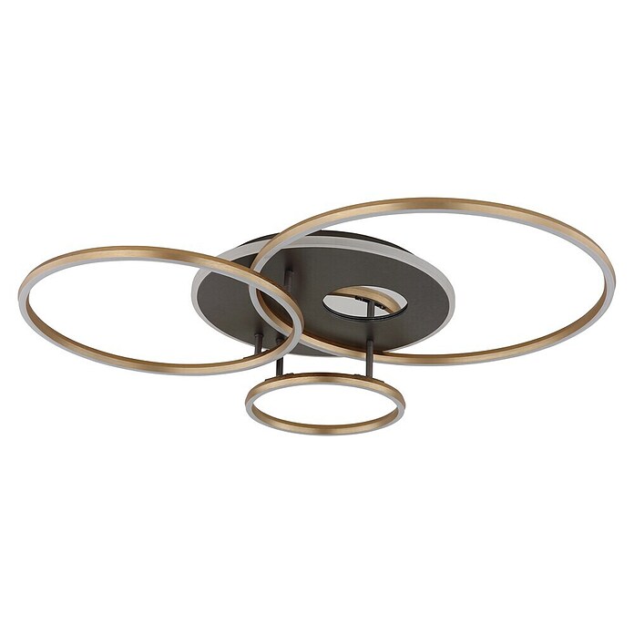 Globo LED-Deckenleuchte Invertina (54 W, L x B x H: 900 x 700 x 130 mm) | BAUHAUS