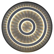 Globo Okrugla stropna LED svjetiljka Jayden  (40 W, Ø x V: 45 x 5,5 cm, Antracit) | BAUHAUS