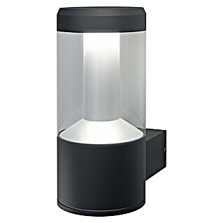 Osram Endura Style LED-Außenwandleuchte Lantern Modern (11,5 W, 17,6 x 11 x 24 cm, Dunkelgrau, IP44)