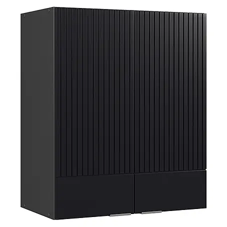 Vicco Hängeschrank Fame-Line, Schwarz gestreift, 60 cm