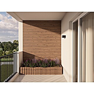 CanDo Wandpaneel Lattenwand Buiten (Bruin, 300 x 14 cm)