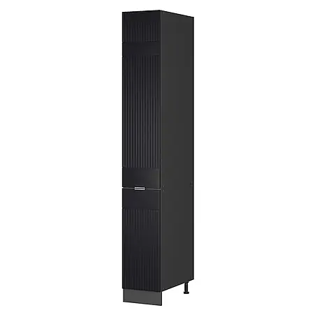 Vicco Apothekerschrank Fame-Line, Schwarz gestreift, 30 cm