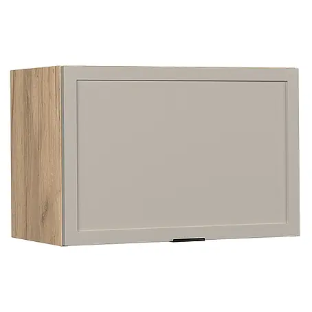 Vicco  Schrankküche Fame-Line GrauBeige Flach