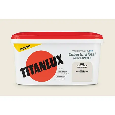 Titan  Pintura para paredes Cobertura total