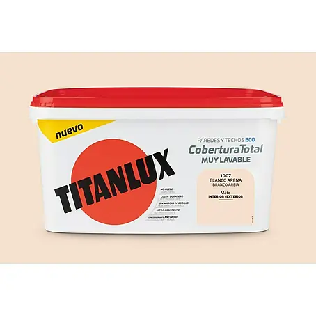 Titan  Pintura para paredes Cobertura total