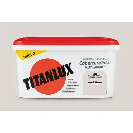 Titan  Pintura para paredes Cobertura total