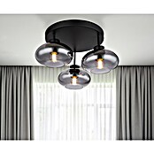 Globo Stropna svjetiljka Shaun  (40 W, Crna, E27) | BAUHAUS