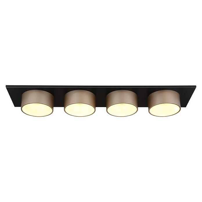 Globo Stropna svjetiljka Raymond  (D x Š x V: 860 x 200 x 110 mm, Boja šampanjca, Boja svjetla: Topla bijela) | BAUHAUS