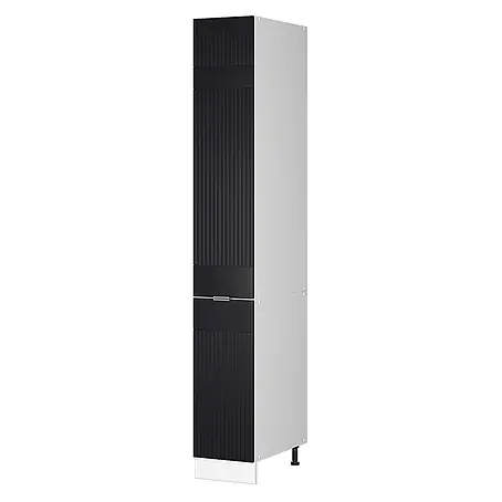 Vicco Apothekerschrank Fame-Line, Schwarz gestreift, 30 cm