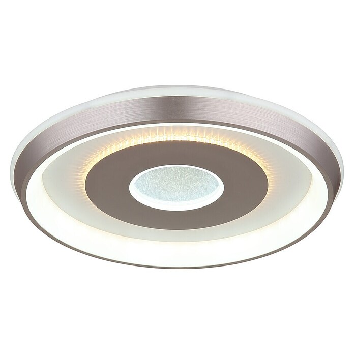 Globo LED okrogla stropna svetilka Williamson  (Ø x V: 49 x 7 cm, Zlata) | 3015 - Pendelleuchte Wohnraum | CACA - Pendelleuchte Wohnraum | CAC - Indoorleuchten | CA - Beleuchtung | C - Elektro | BAUHAUS