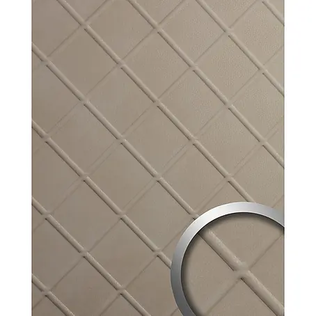 Wallface  Wandpaneel 19766-NA Antigrav CORD Stony Ground Wandpaneel Leder Optik beige 2,6 m2
