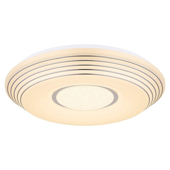 Globo LED okrogla stropna svetilka  (40 W, Ø x V: 50 x 8,5 cm, Bela) | 3016 - Deckenleuchte | CACB - Deckenleuchten | CAC - Indoorleuchten | CA - Beleuchtung | C - Elektro | BAUHAUS