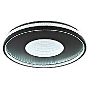 Globo Okrugla stropna LED svjetiljka Shirley  (40 W, Ø x V: 50,5 x 6,5 cm, Crna) | BAUHAUS
