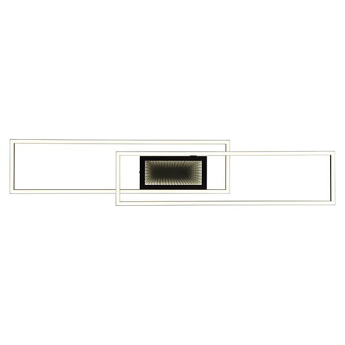Globo LED stropna svjetiljka Saunders  (42 W, D x Š x V: 960 x 196 x 50 mm, Crna) | BAUHAUS