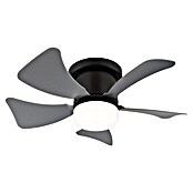 Globo Stropni ventilator s LED rasvjetom Hines  (Siva, 40,6 mm) | BAUHAUS