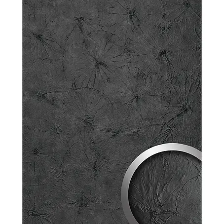 Wallface  Wandpaneel 24963 CLASSY Wandverkleidung Natur Dekor seidenmatt anthrazit 2,6 m2