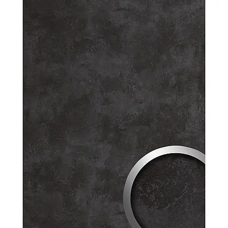Wallface  Wandpaneel 19092 CEMENT DARK Dekorpaneel in Beton Optik matt anthrazit 2,6 m2