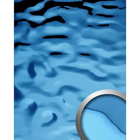 Wallface  Wandpaneel 27047 OCEAN Ice Blue Wandpaneel Metall-Optik blau lichtblau 2,6 m2