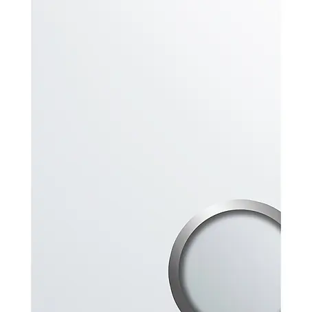 Wallface  Wandpaneel 23146 Snow White Wandverkleidung in Kunststoff Optik matt weiß 2,60 m2