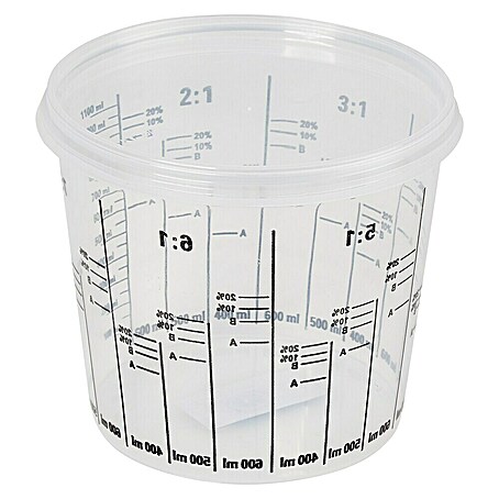 Profi Depot by Storch-Ciret Leer-Mischeimer (1,1 l, Mit Deckel)