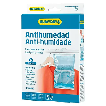 Humydry  Deshumidificador Percha antihumedad