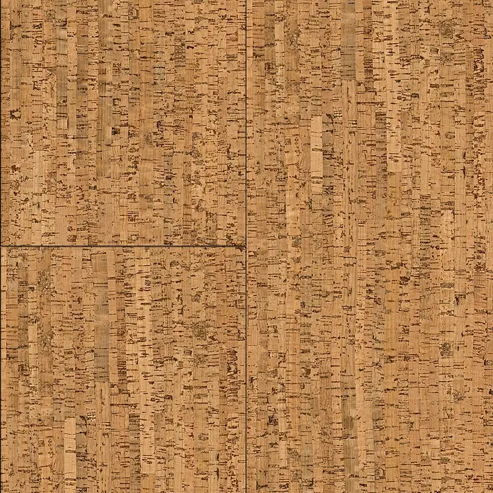 Corklife Studiostyle Korkboden - Sagres, 905 x 295 x 10,5 mm - Korkbodenbelag mit vier quadratischen Paneelen.