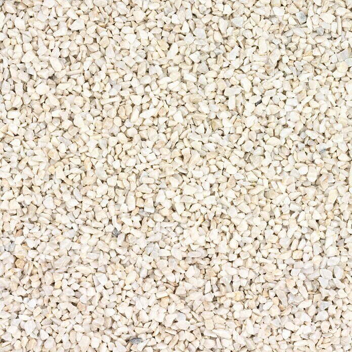 Marmorsplitt Big-Bag (Weiß, Körnung: 4 mm - 8 mm, 1.000 kg)