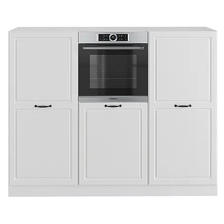 Vicco  Küchenleerblock R-Line Weiß Landhaus/Weiß ohne Arbeitsplatte