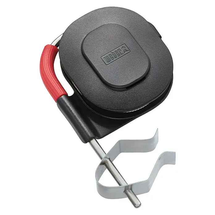 Weber Ersatz-Messfühler iGrill Pro - Passend für: Weber Thermometer iGrill, Grillkammermessung - Weber Drehspieß-Motor: Zuverlässiger Motor für gleichmäßiges Grillen, sorgt für perfekte Ergebnisse bei jedem Grillvorgang.