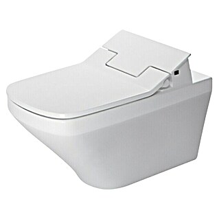 Duravit DuraStyle Wand-Dusch-WC-Set (Spülrandlos, Ohne Spezialglasur, Spülform: Tief, WC Abgang: Waagerecht, Weiß)