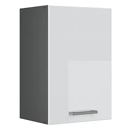 Vicco  Schrankküche R-Line Weiß Hochglanz