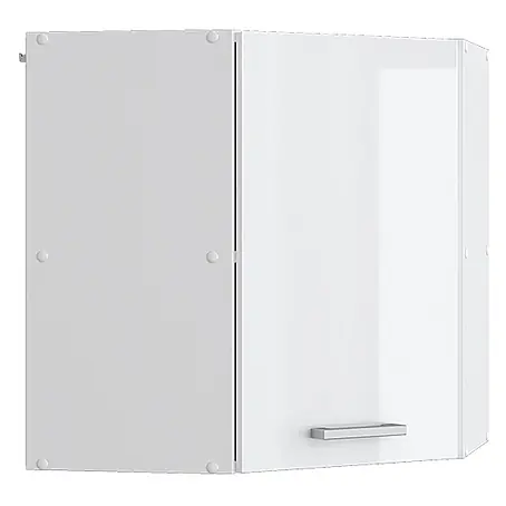 Vicco  Schrankküche R-Line Weiß Hochglanz