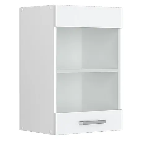 Vicco  Schrankküche R-Line Weiß Hochglanz