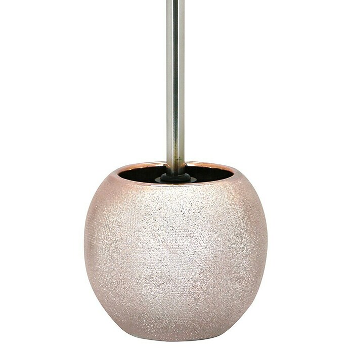 Camargue Kaya WC-Bürstengarnitur (Steingut, Rose/Gold)