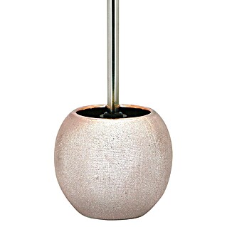 Camargue Kaya WC-Bürstengarnitur (Steingut, Rose/Gold)