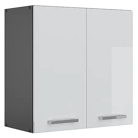 Vicco  Schrankküche R-Line Weiß Hochglanz