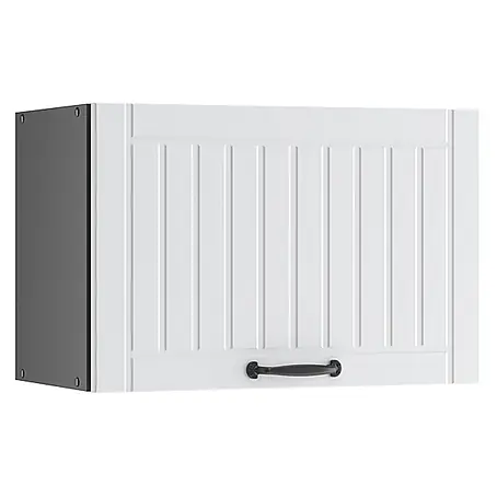 Vicco  Schrankküche Fame-Line Weiß Landhaus Flach
