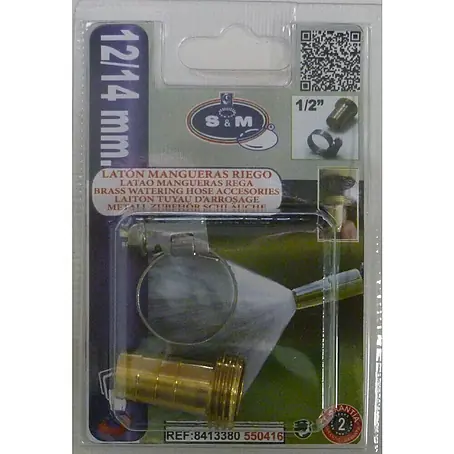 Adaptador para manguera Macho