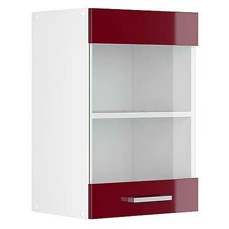 Vicco  Schrankküche R-Line Rot Hochglanz